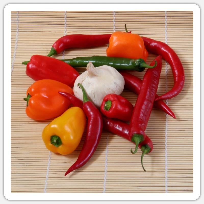 CHILI’s-Runde Sticker Größe S (10 x 10 cm)