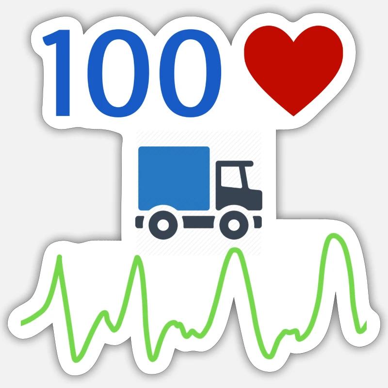 Sticker taille S (10 x 10 cm) - 