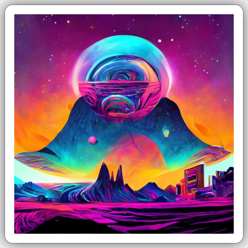 Sticker taille S (10 x 10 cm) - 