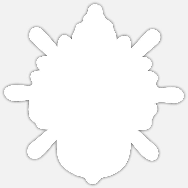 Cadeau pour Robert - Sticker taille S (10 x 10 cm) - blanc mat