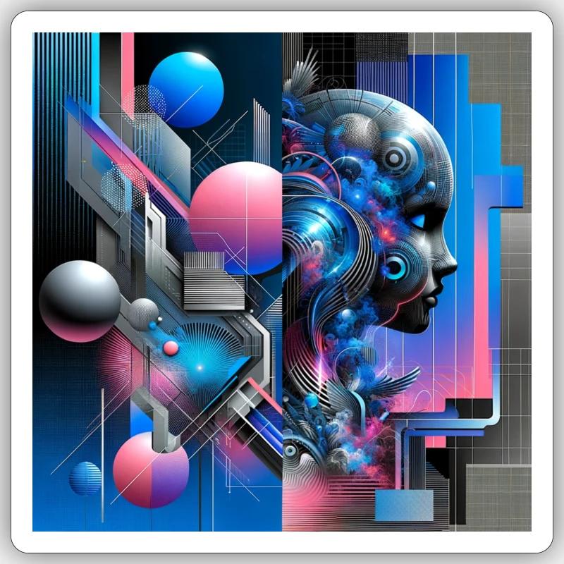 Sticker taille S (10 x 10 cm) - 