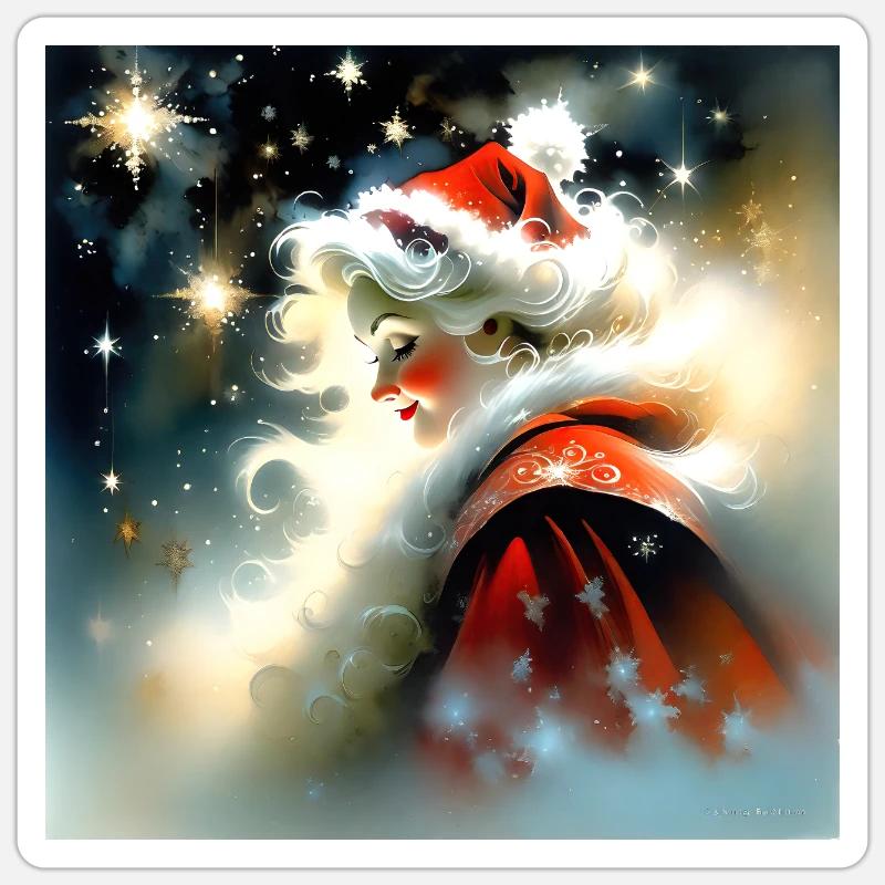 Joyeux Noel #8 Sticker taille S (10 x 10 cm)