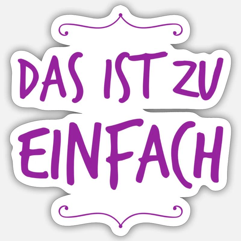 Sticker Größe S (10 x 10 cm) - 