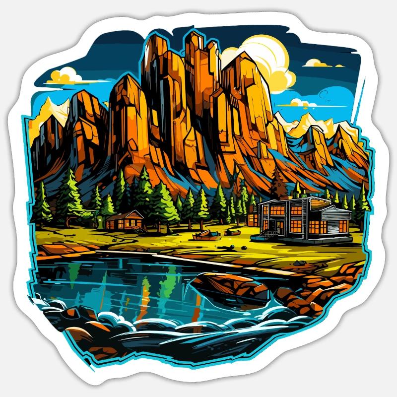 Sticker taille S (10 x 10 cm) - 