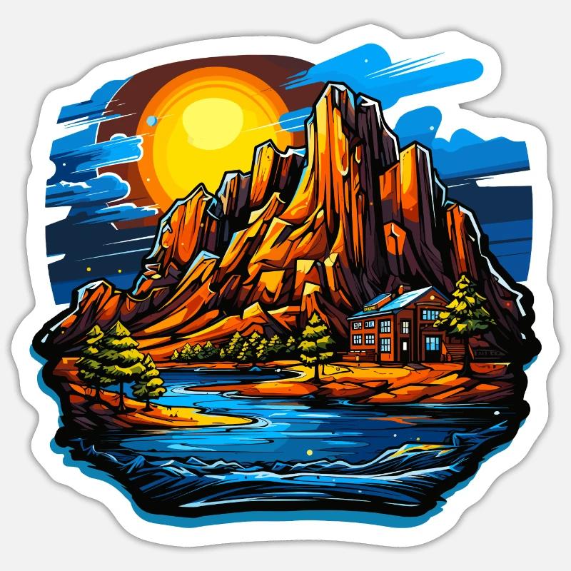 Sticker taille S (10 x 10 cm) - 