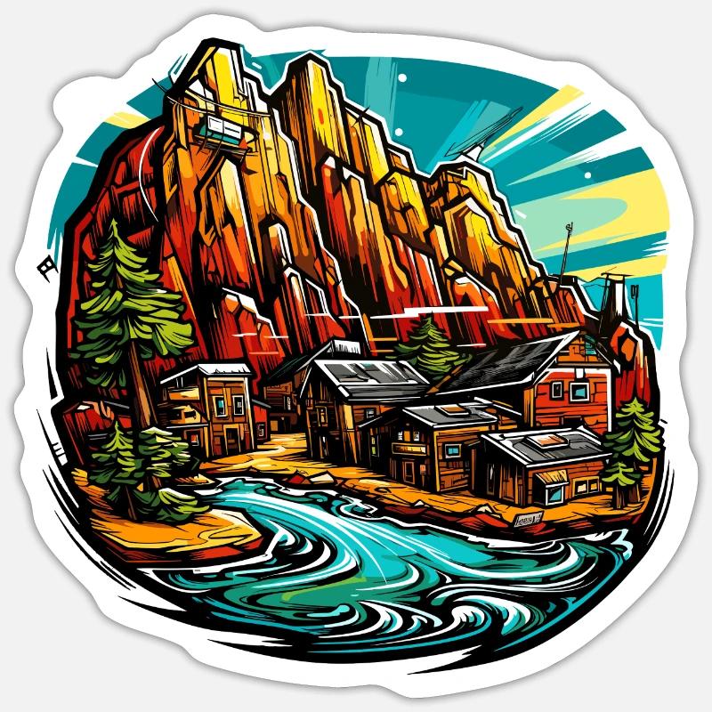 Sticker taille S (10 x 10 cm) - 