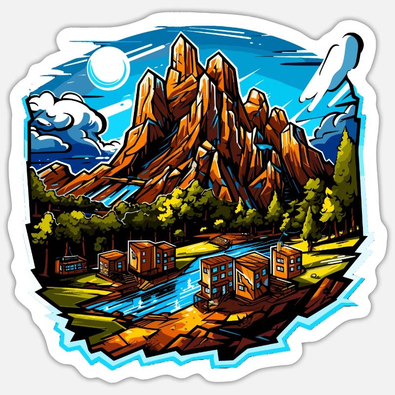 Sticker Größe S (10 x 10 cm) - 