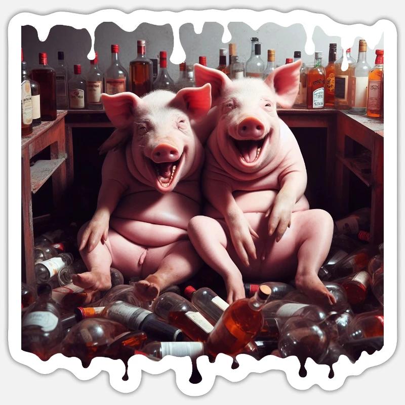 Sticker taille S (10 x 10 cm) - 