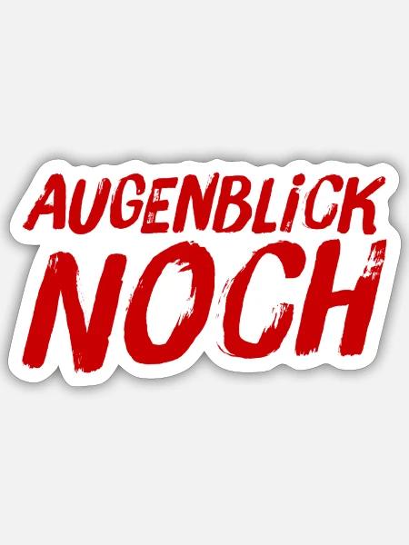 Moment - Sticker Größe S (10 x 10 cm) - Mattweiß