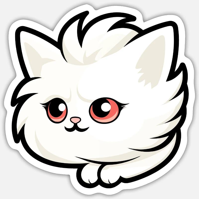 Cat Sticker Größe S (10 x 10 cm)