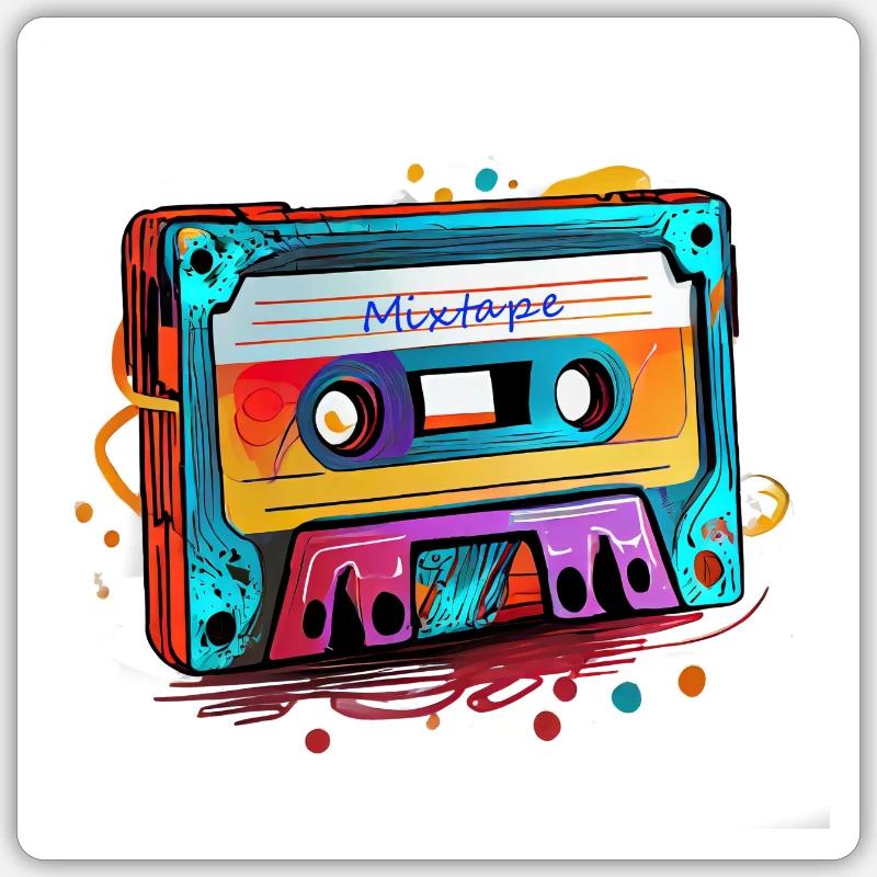 Sticker Größe S (10 x 10 cm) - 