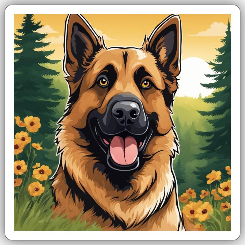 Sticker Größe S (10 x 10 cm) - 