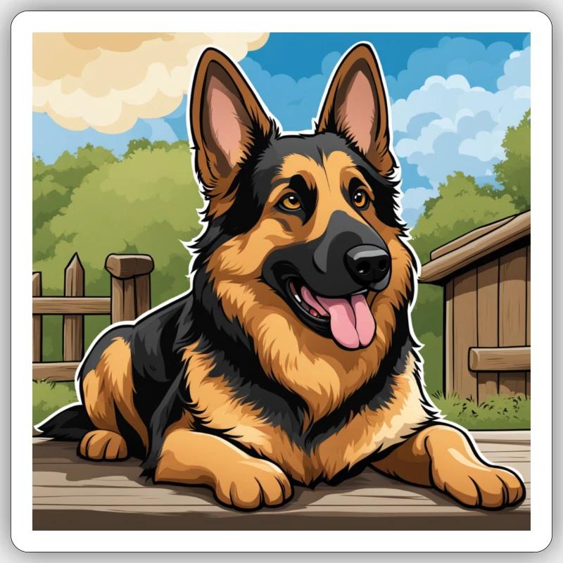 Sticker taille S (10 x 10 cm) - 