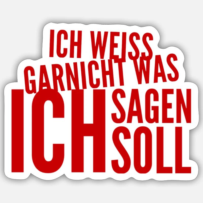 Sticker Größe S (10 x 10 cm) - 