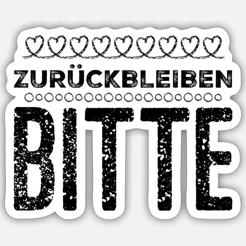 Sticker Größe S (10 x 10 cm) - 
