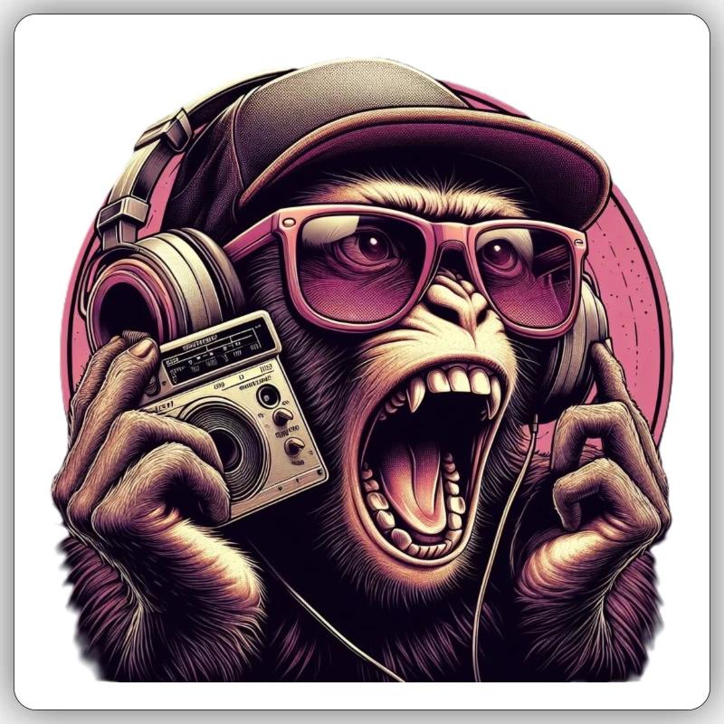 Sticker Größe S (10 x 10 cm) - 