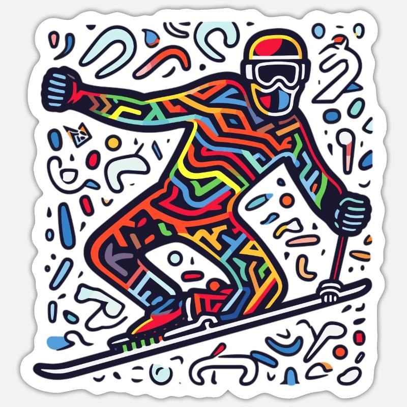 Sticker Größe S (10 x 10 cm) - 