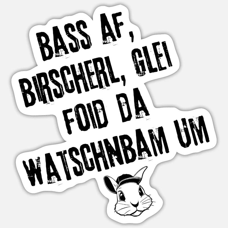 Sticker Größe S (10 x 10 cm) - 