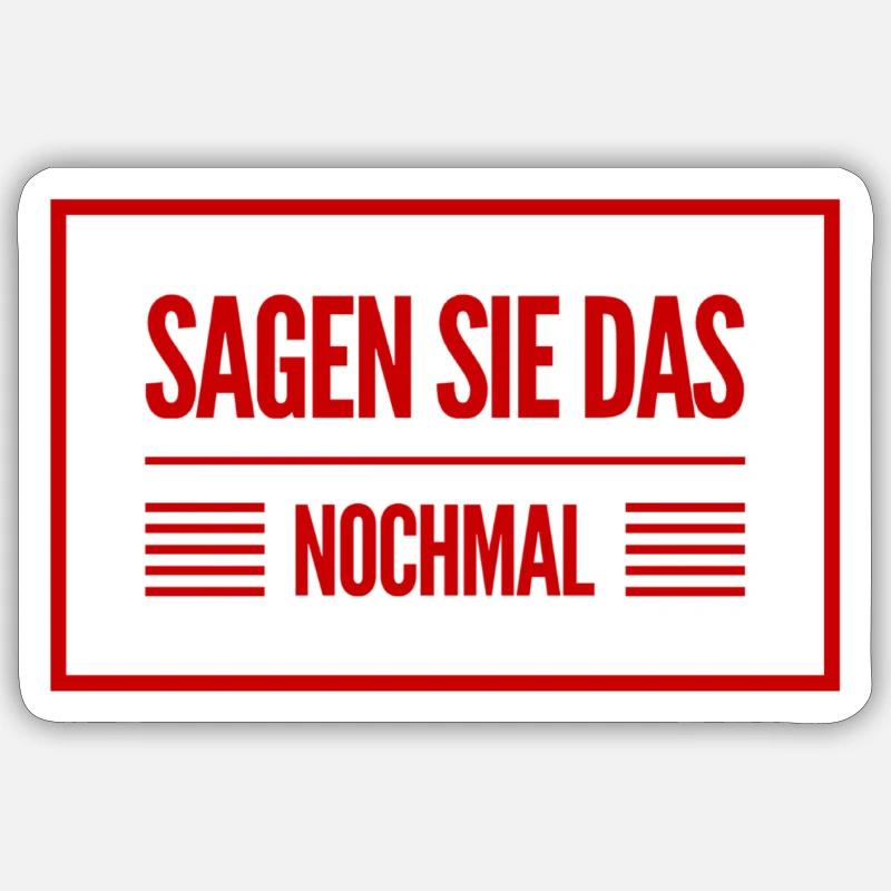 Sticker Größe S (10 x 10 cm) -