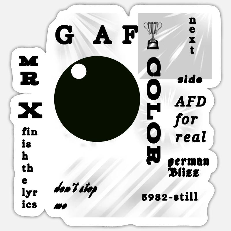 Sticker size S (10 x 10 cm) - 