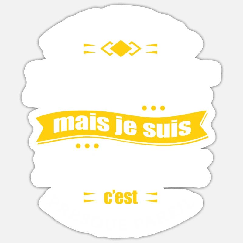 FAROUK PARFAIT - PRENOM FAROUK - Sticker taille S (10 x 10 cm) - blanc mat