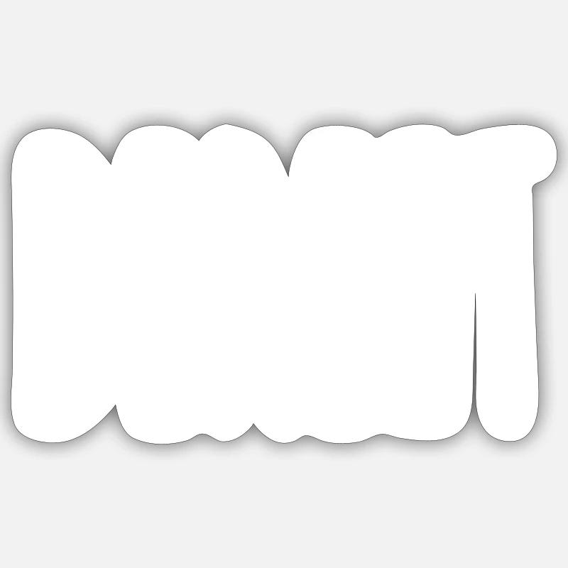 ich bin bereit Sticker Größe S (10 x 10 cm)