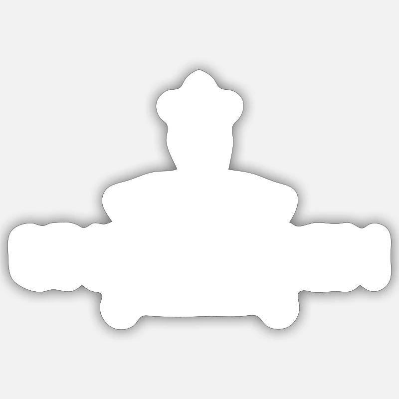Sticker Größe S (10 x 10 cm) -