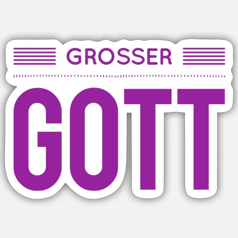 Sticker Größe S (10 x 10 cm) - 
