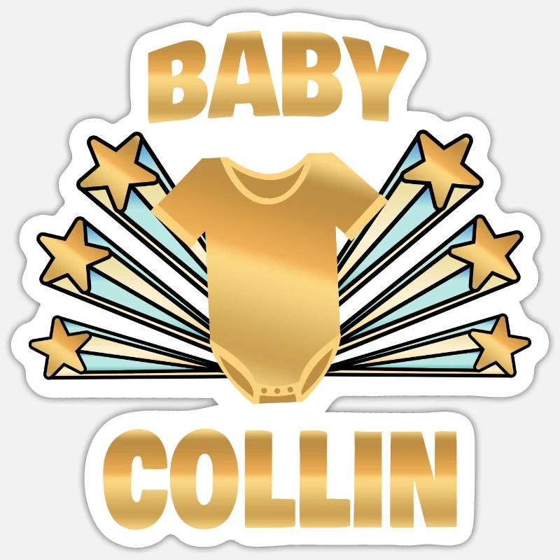 Naissance Collin Sticker taille S (10 x 10 cm)