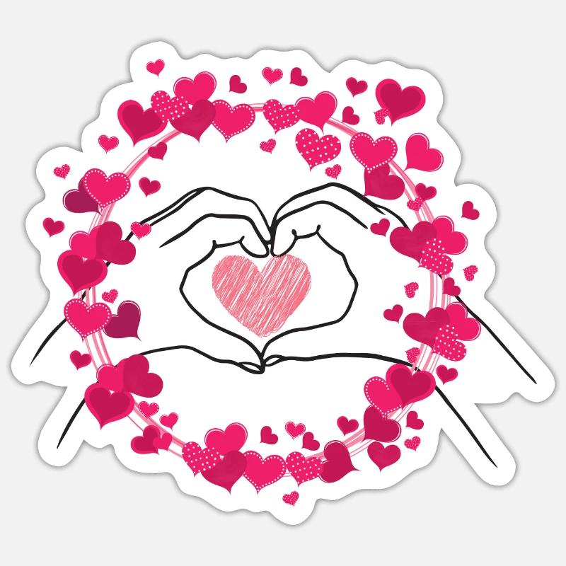 Sticker Größe S (10 x 10 cm) - 