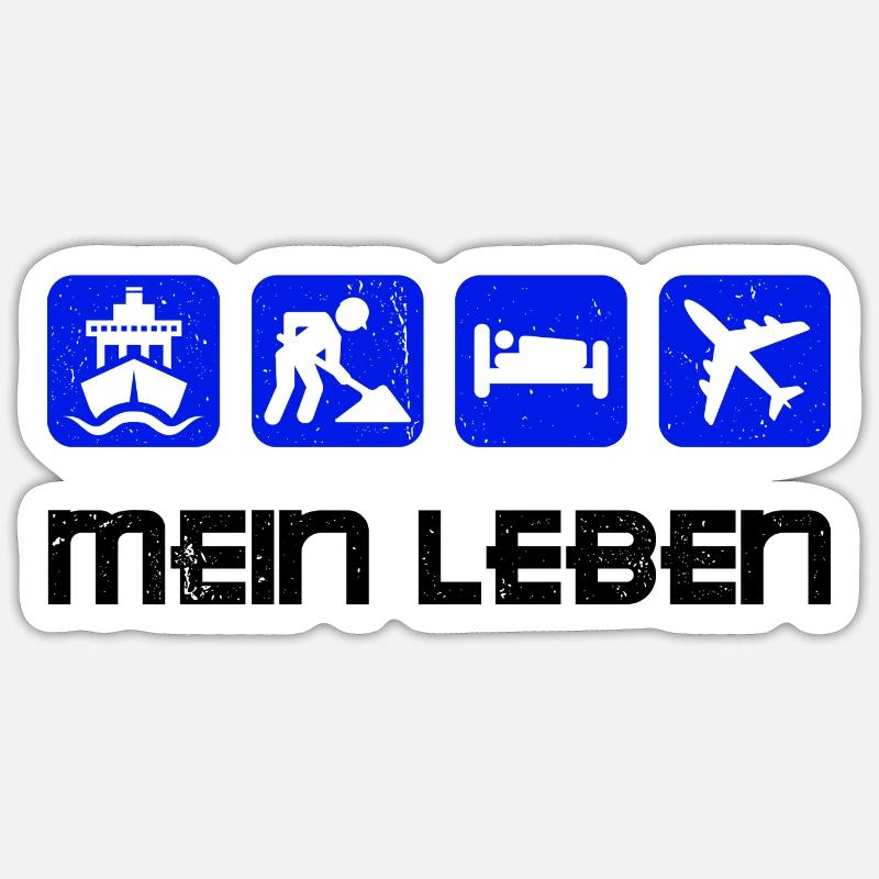 Sticker Größe S (10 x 10 cm) - 