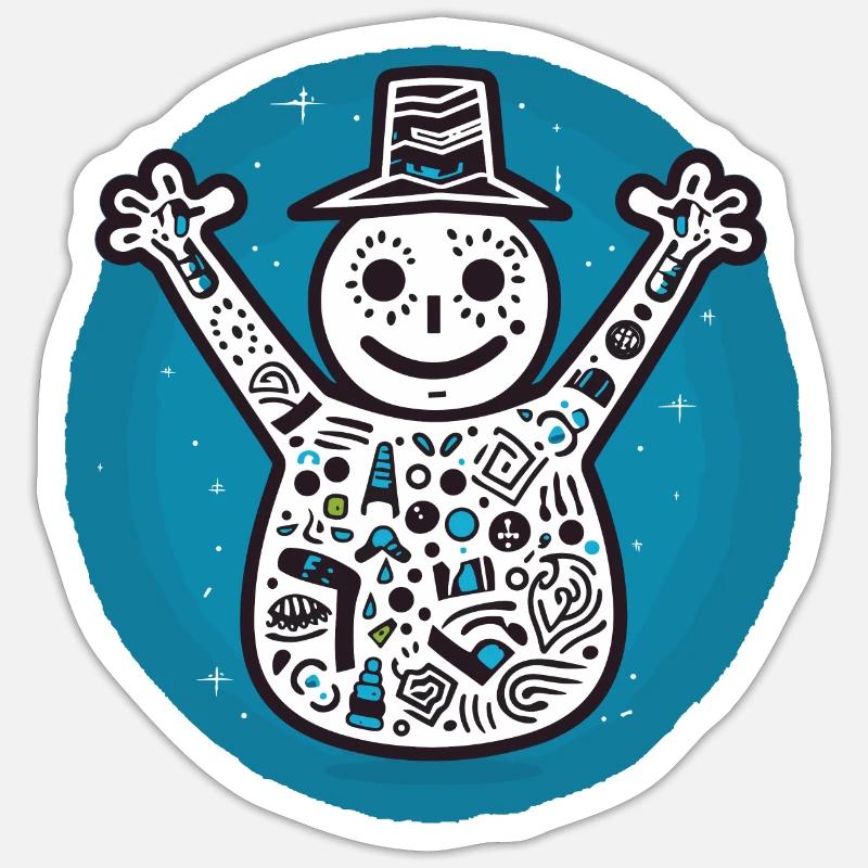 Sticker Größe S (10 x 10 cm) - 