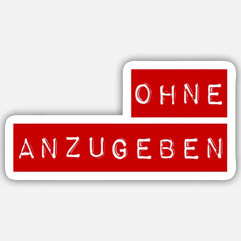 Sticker Größe S (10 x 10 cm) - 