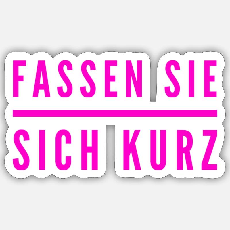 Sticker Größe S (10 x 10 cm) - 