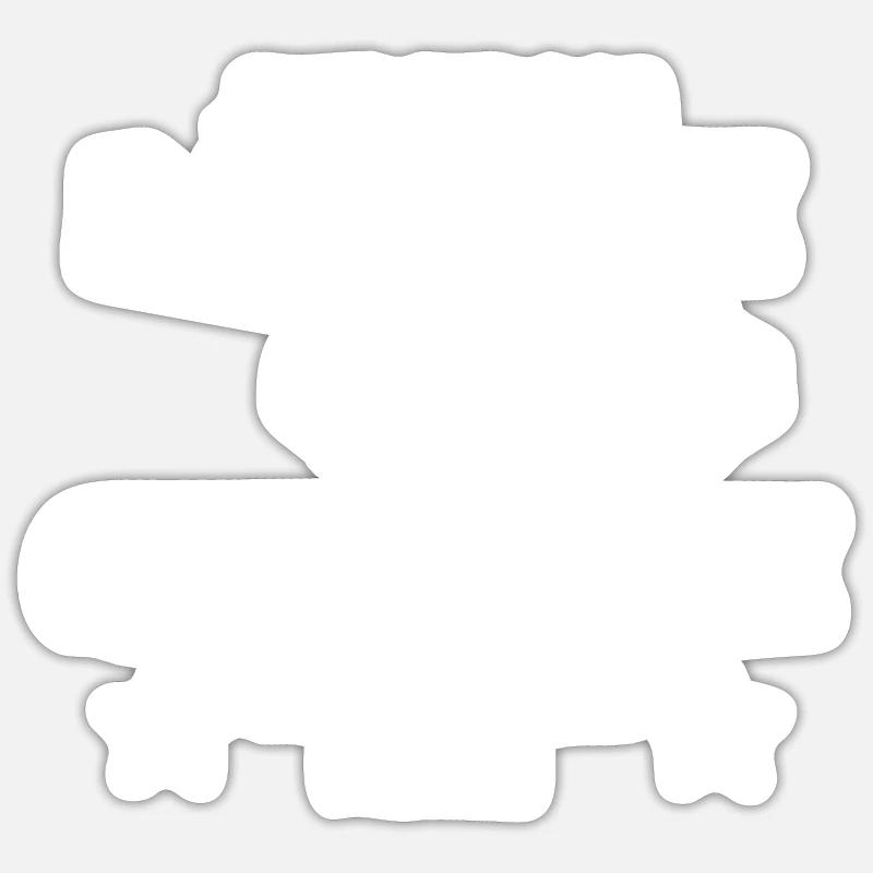 Parfaite cavaliere - Sticker taille S (10 x 10 cm) - blanc mat