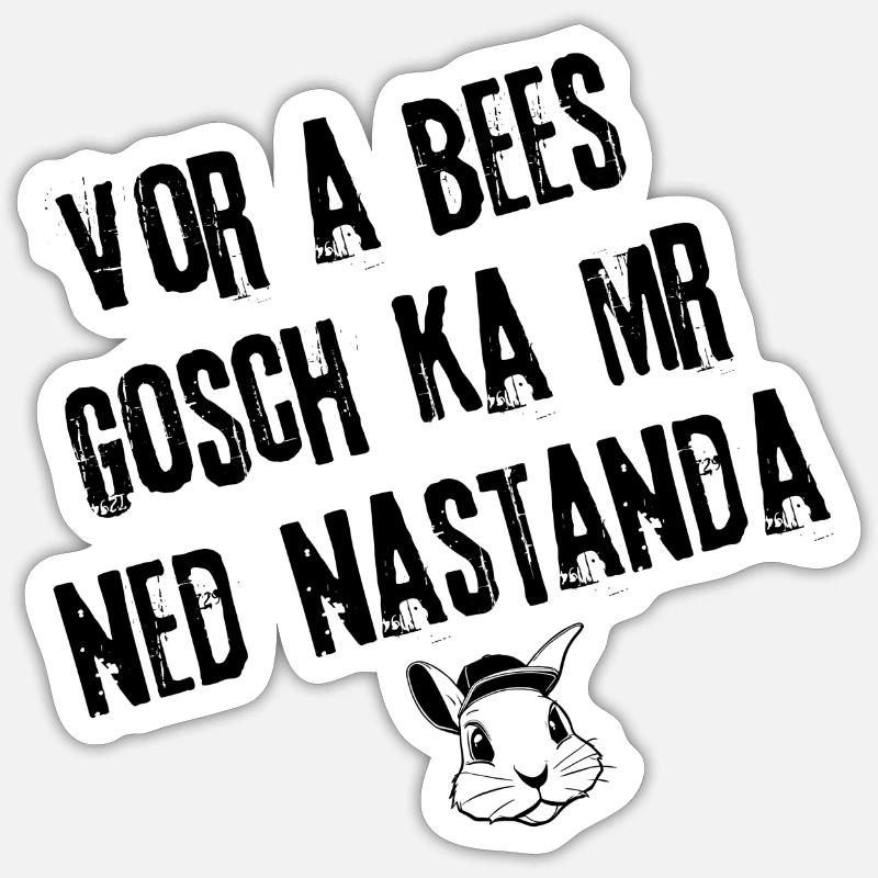 Sticker Größe S (10 x 10 cm) - 