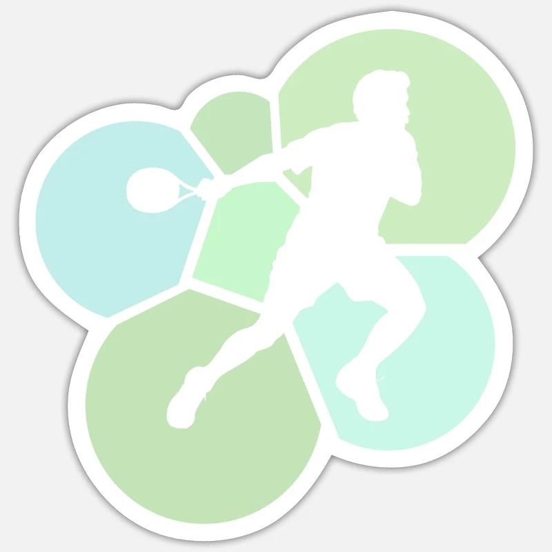 Squashschläger Squash Squashschläger Sticker Größe S (10 x 10 cm)