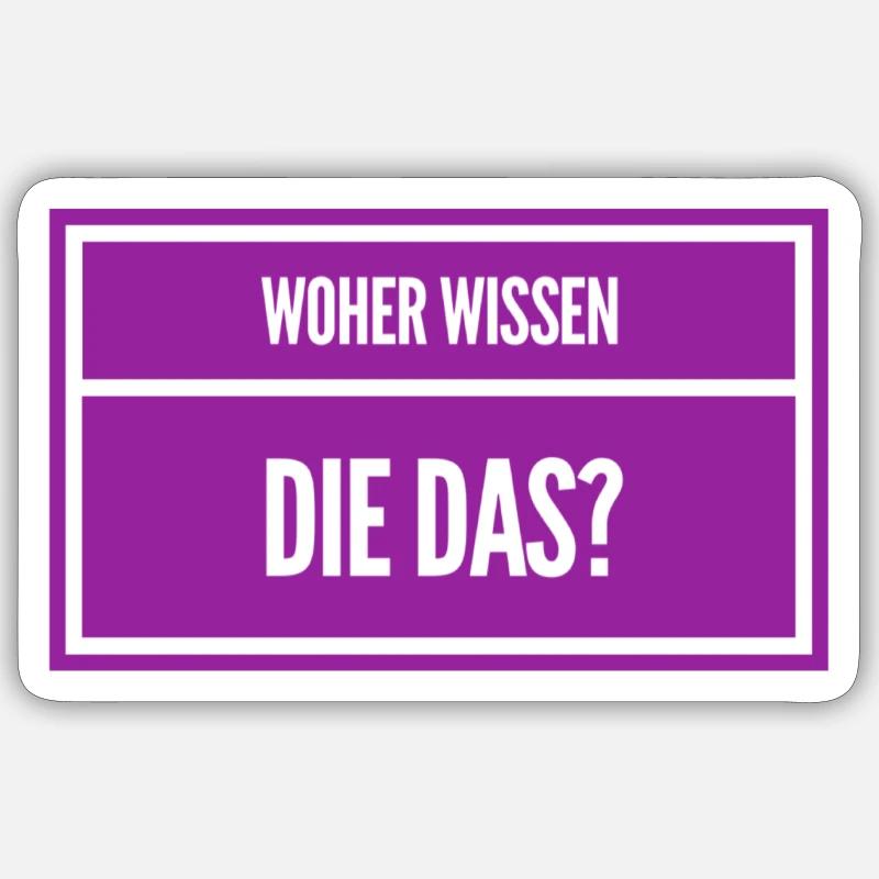 Sticker Größe S (10 x 10 cm) - 