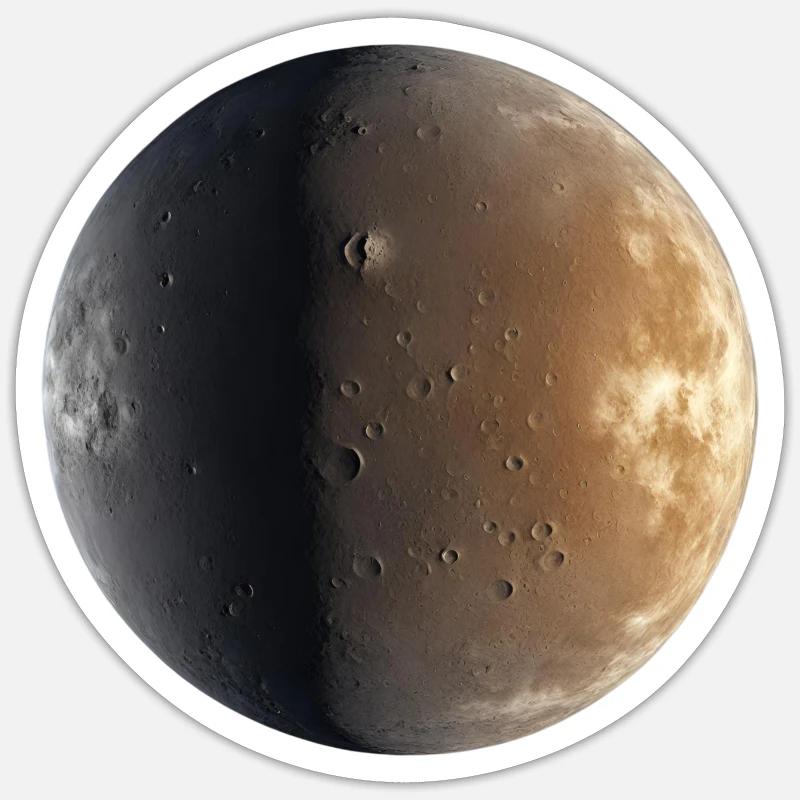 Planet Mercury Sticker size S (10 x 10 cm)