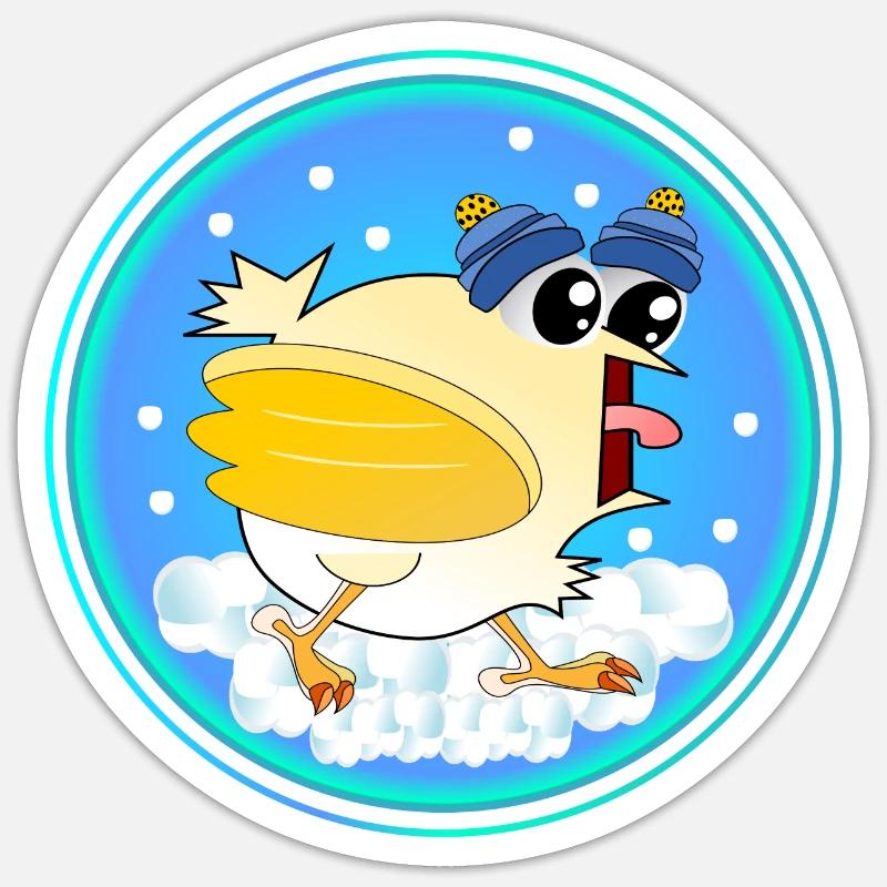 Sticker Größe S (10 x 10 cm) - 