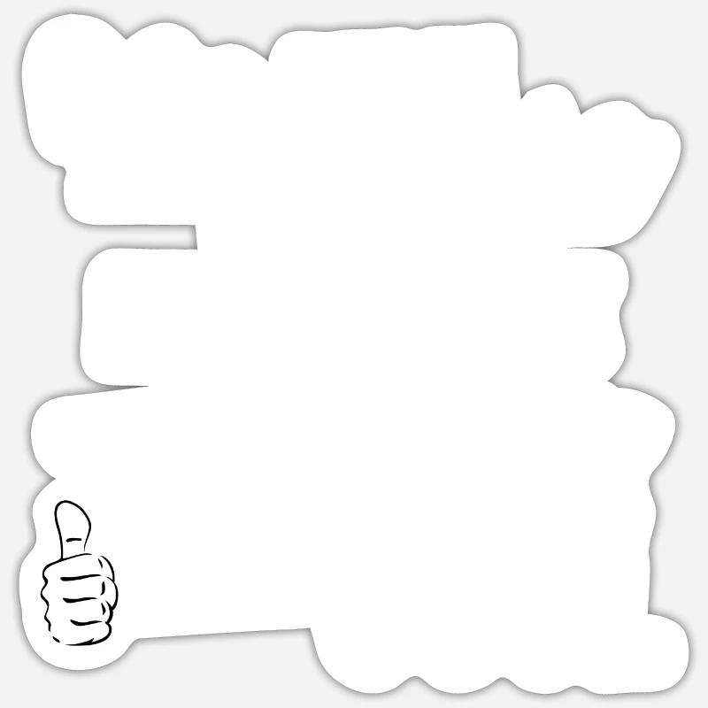 Sticker taille S (10 x 10 cm) - 