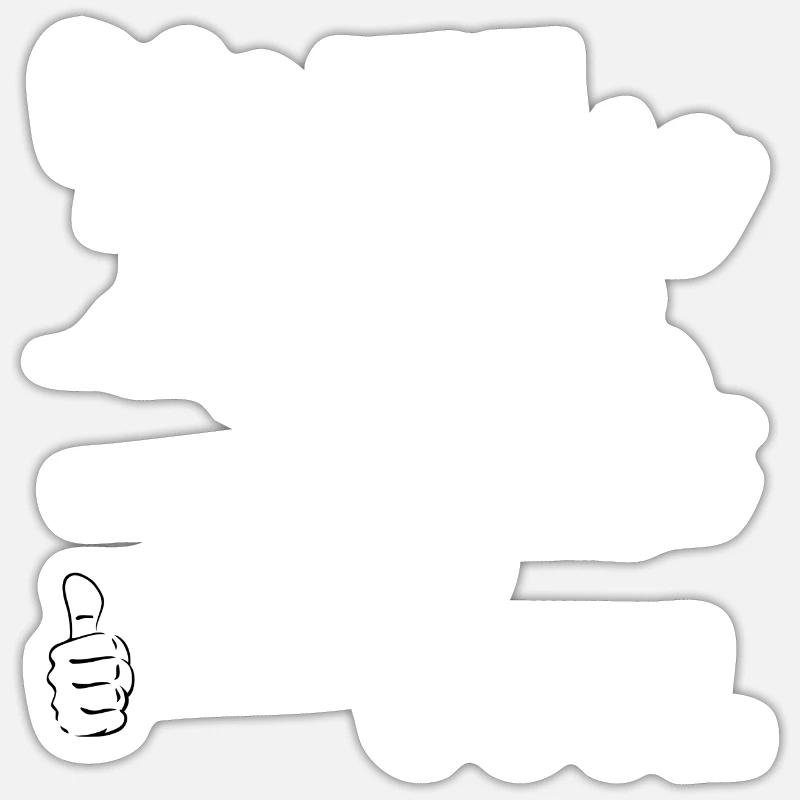 Sticker taille S (10 x 10 cm) - 