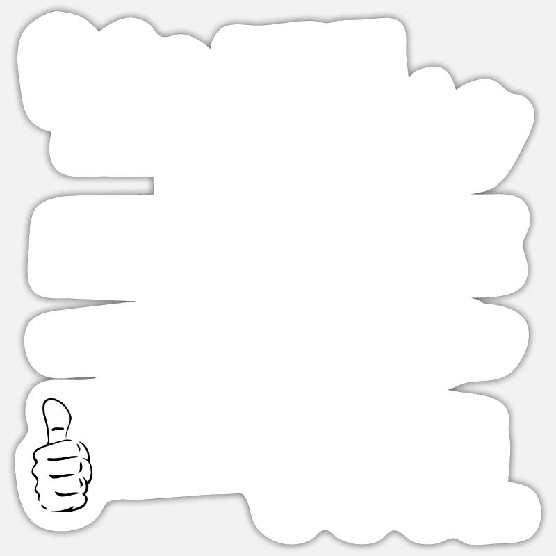 Sticker taille S (10 x 10 cm) - 