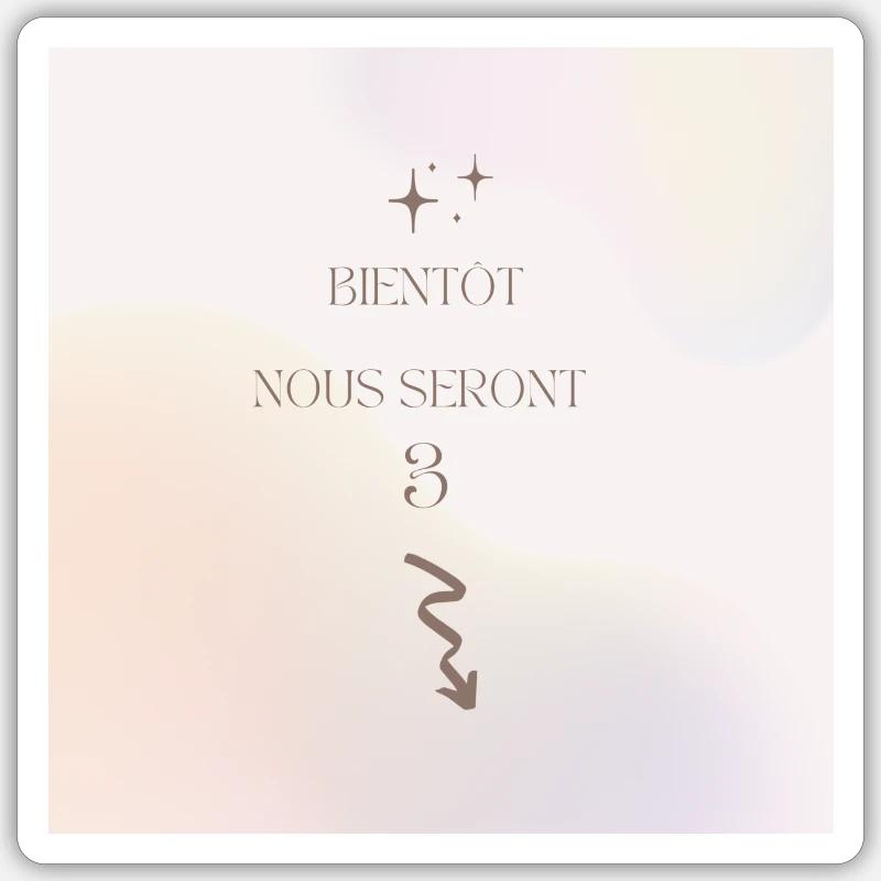 Sticker taille S (10 x 10 cm) - 