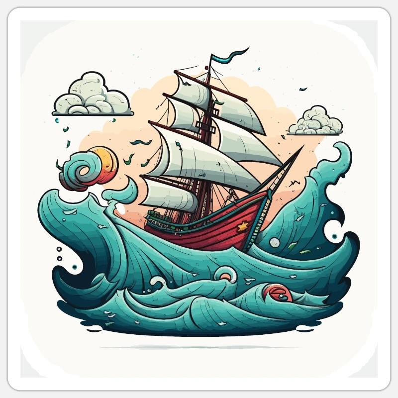 Sticker taille S (10 x 10 cm) - 