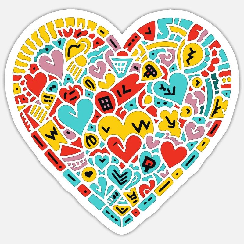 Sticker Größe S (10 x 10 cm) - 