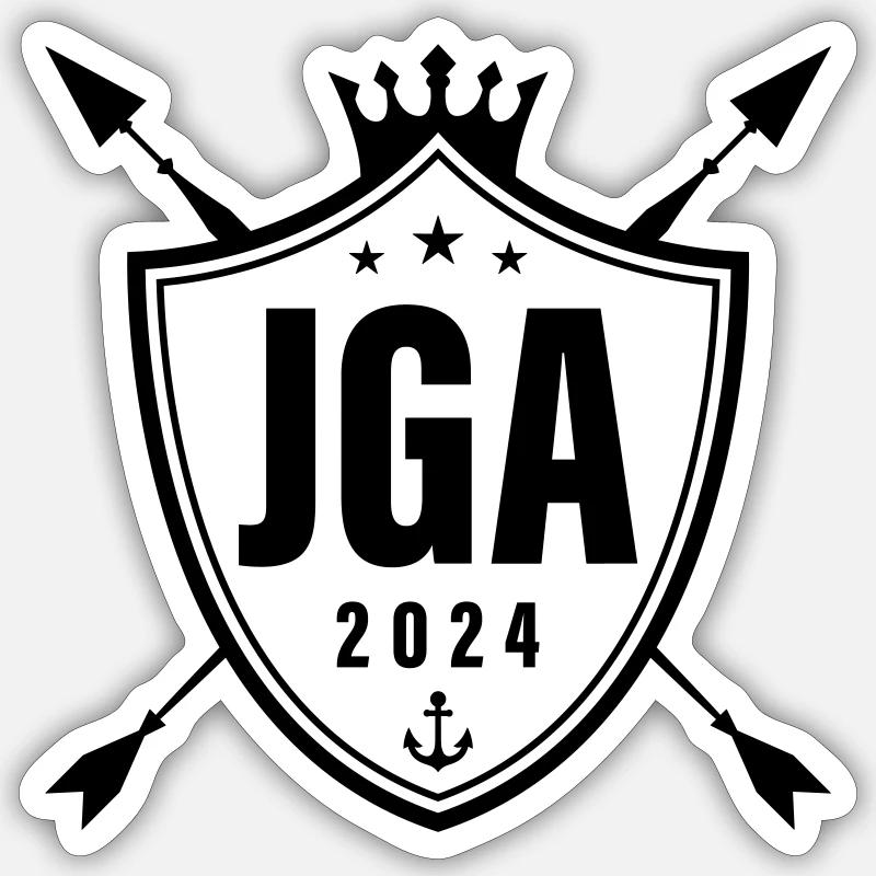Mallorca 2024 - Sticker Größe S (10 x 10 cm) - Mattweiß