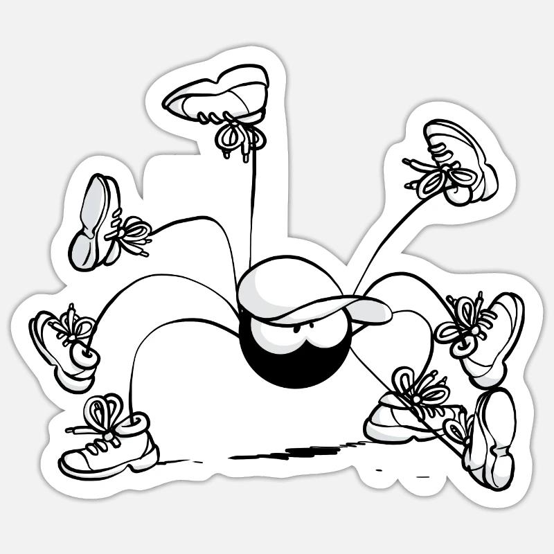 Sticker taille S (10 x 10 cm) - 