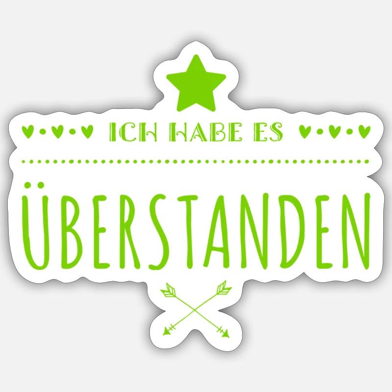 Sticker Größe S (10 x 10 cm) - 