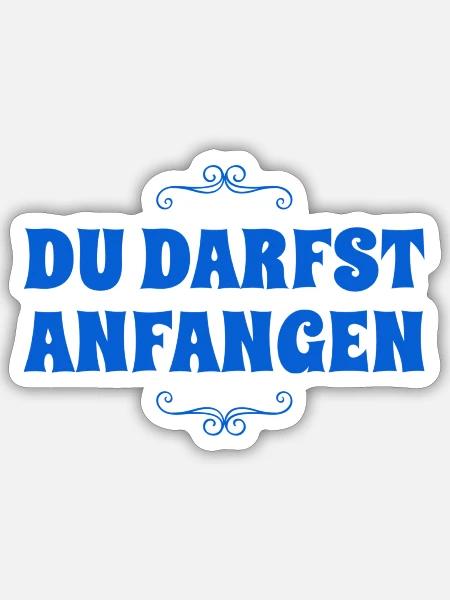  - Sticker Größe S (10 x 10 cm) - Mattweiß